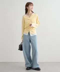配色カットソーのサムネイル