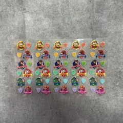 キャラクターシールセット 多色シールド形 カプラ 防水