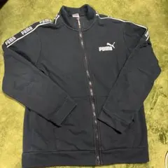 PUMA ジップアップジャケット 160 ブラック