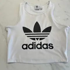 adidas Originals トレフォイル タンクトップ ホワイト Lのサムネイル