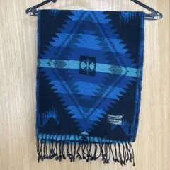 新品　未使用　イタリア製　ネイティブ柄　マフラー