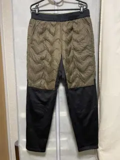 ワークマン購入！MIXダウンクロスシールドパンツ★防寒中綿アウトドアスポーツにも