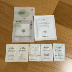 ダルバ　フェイスマスク、UVエッセンス、オイルクリームクレンザー　計7点