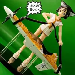 美少女フィギュア　メカ娘　Re2200フリアータ(イタリア空軍) 縞パンver.