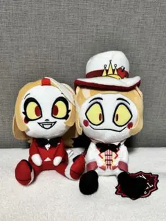 ハズビンホテル おすわりぬいぐるみ ルシファー ロージー ラウンドワン
