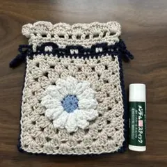 ベージュ　ネイビー