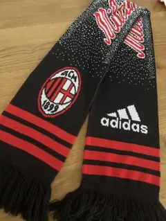 ACミラン マフラー adidas adidas アディダス セリエA ACミラン オフィシャルマフラー