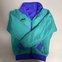 00s 希少カラー 短丈 Columbia リバーシブルダウン テックシティ
