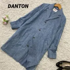 レディース DANTON ダントン デニム チェスターコート