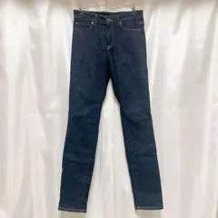 【美品】ユニクロ　UNIQLO　24　ウルトラストレッチジーンズ　ミドルライズ