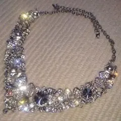 バタフライモチーフ シルバーネックレス