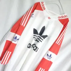 adidas アディダス メッシュジャージ ホッケーシャツ ストライプスリーブ