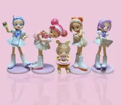 おジャ魔女どれみ　おジャ魔女DX2　フィギュア　 5体セット