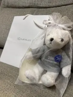 【新品】LEXUS 20th Anniversary レクサスベア ぬいぐるみ
