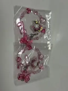 マイメロディ きらきらビーズチャーム 2個セット