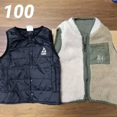 BREEZE ブリーズ　アウターベスト　100サイズ　ボアベスト　男の子　90