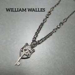 【WILLIAM WALLES】シールド＆キーモチーフ ブラック仕上げ