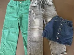 キッズ服 ボトムス3点セット