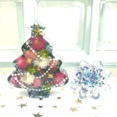 【ちょっと訳あり】天使が降りてきそうなクリスマスツリー t ＆ 雪の結晶