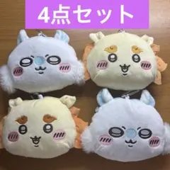 ちいかわ ぬいぐるみパスケースポーチ シーサー モモンガ