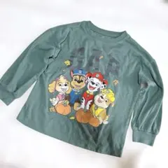 【GAP】 パウ・パトロール 長袖カットソー 【100】グリーン　保育園　春服