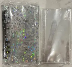 シール帳 A6サイズ リフィル付き スターブラック