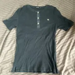 Burberry Black labelボタン付きTシャツ