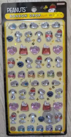 正規品　新品　ボンボンドロップシール　ミニ　スヌーピー