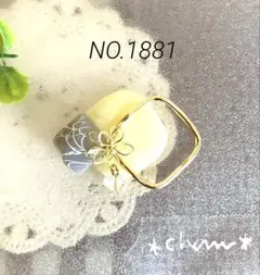 ハンドメイド＊ポニーフック＊ NO.1881