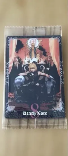 【24時間以内発送】　デスノート　ウエハース　メタリックプラカード　N 1-08