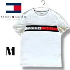 美品 TOMMY HILFIGER＊ホワイト Tシャツ M 半袖 春夏