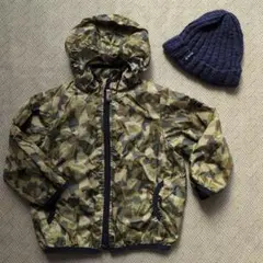 Hush Hushアウター ＆ BREEZEニット帽