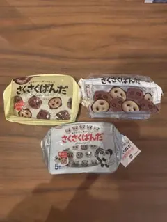 【アンパンマン様専用】さくさくぱんだクリアポーチ 3種類