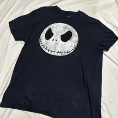 00'2XL デカフェイス　ナイトメアビフォアクリスマス Disney tシャツ