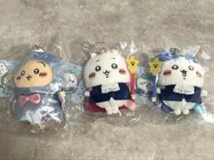 韓国限定 韓服マスコット ぬいぐるみキーリング ハチワレ ちいかわ