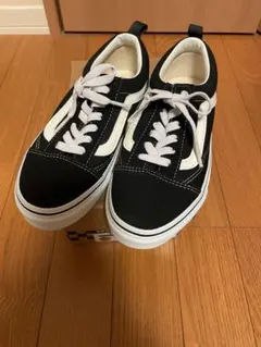 Vans Old Skool 22cm ブラック/ホワイト