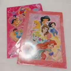 ディズニープリンセス クリアファイル A4