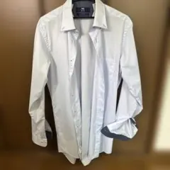 PERSON'S スーツ　長袖シャツ L ライトブルー　L-86