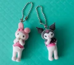 サンリオキャラクターズ ミニチュアチャーム ライブキャラクター　マイメロ　クロミ