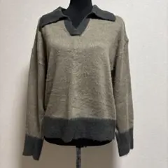 NI☆ après jour mignon襟付きニットF