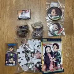 鬼滅の刃　パズル　消しゴム　色々まとめ売り