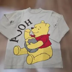 Disney Vintage ニット セーター 80s 90s　プーさん