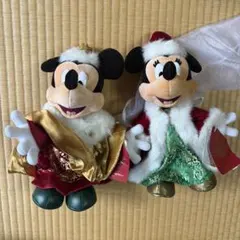 ディズニー クリスマスコレクション ミッキーミニー ダンシングドール