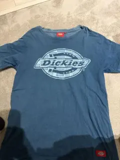 Dickies ネイビー ロゴプリント Tシャツ