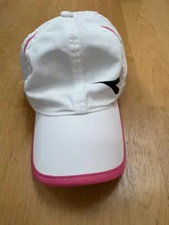 DIADORA　ディアドラ　ジュニア　キャップ　白×ピンク　訳アリのサムネイル