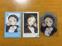 緋八マナ ウィンターデート チェキ風カード 特典クリアステッカー