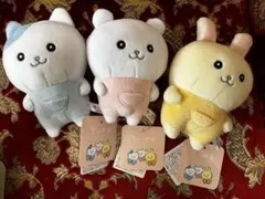 なんか似てるの　ちいかわ　ハチワレ　うさぎ　３種セット　ぽてたまぬいぐるみ
