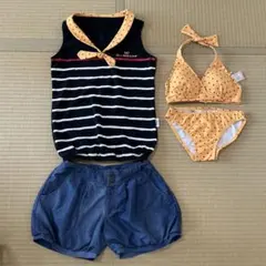 NICE CLAUP　水着4点セット　7Sのサムネイル