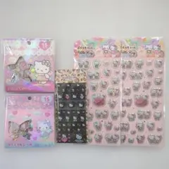 ハローキティ クリスタルシール タイルシール ぷくっとシール
