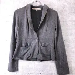 Y2K 平成 姫カジ古着 レーストリム スウェット コンパクトジャケットのサムネイル